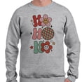thumbnail image 2 of Daisy Ho Ho Ho Sweatshirt Unisex Large Grey, 2 of 5