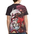 thumbnail image 3 of Hazbin Hotel Boys Girls 3d Graphic Printed T-Shirt Crewneck Short Sleeve Tees, 3 of 6
