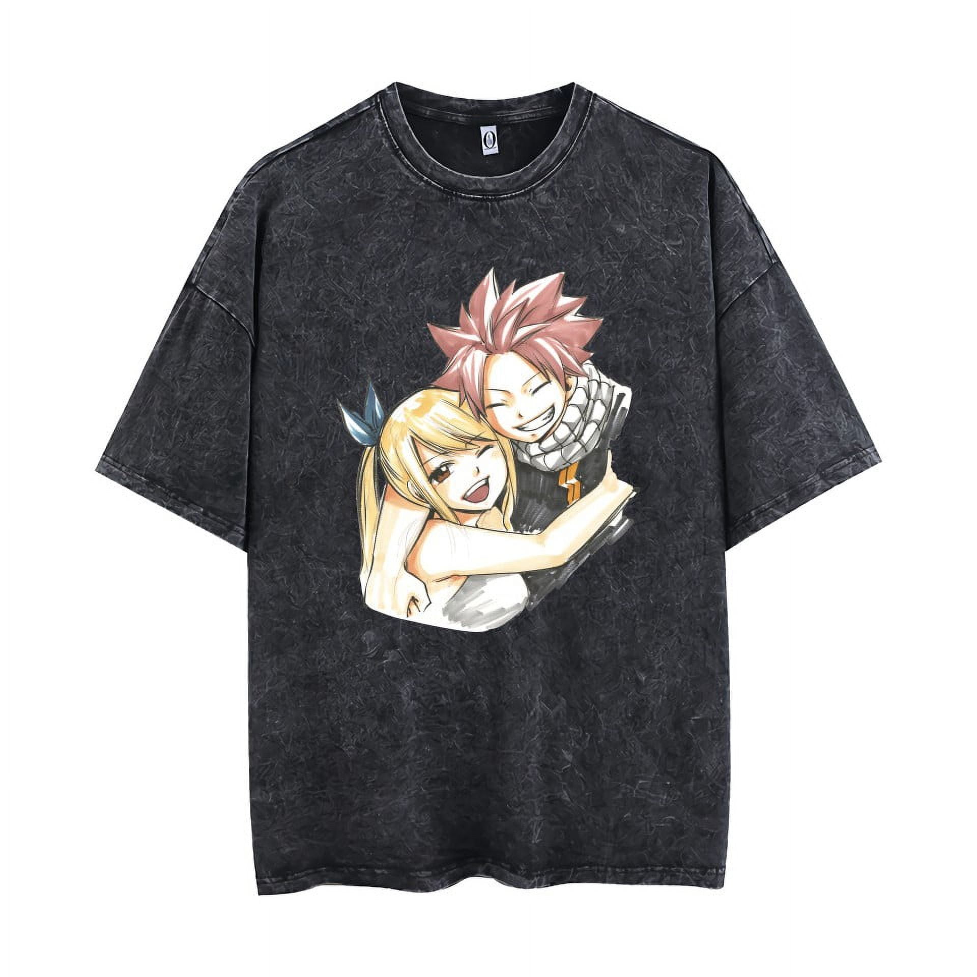 FAIRY TAIL Etherious • Natsu • Dragneel Short-sleeved summer T
