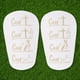 thumbnail image 4 of Espinilleras Fútbol Resistentes A Impactos 2 Uds. Equipo Protección Extra Pequeño Mini Soc (S) Blanco, 4 of 9