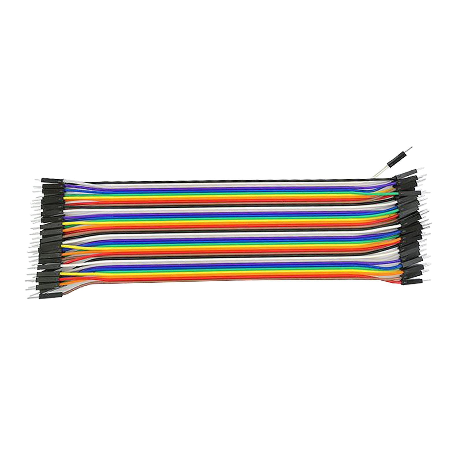 120pcs 20cm Multicolored Dupont 40pcs Wires male-male male-female female-female 