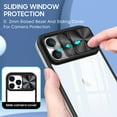 thumbnail image 3 of Compatible with iPhone 14 Pro Max Clear Case with Sliding Camera Lens Cover, Built-in Screen Protector Soft TPU Bumper Case Transparent Acrylic Back Heavy Duty Shockproof Durable Phone Case, 3 of 14