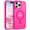 Pink, variant on for iPhone 15 Pro Max Case Super Magnetic [Compatible with MagSafe] TPU Protective Translucent Matte Smooth, phone case for iPhone 15 Pro Max,Hot Pink