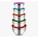 thumbnail image 1 of Juego Bowls Acero Inoxidable Ensaladera Mezclar Cocina Multicolor, 1 of 4