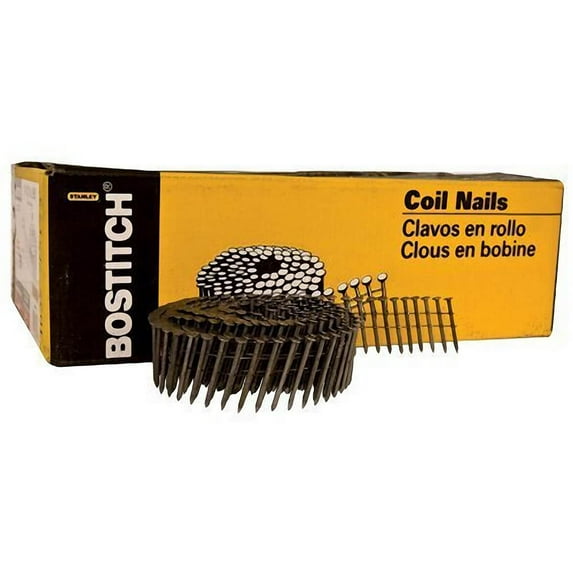 Bostitch C4PSTIF 1-1/2'' X .099" 15-Degree Smooth Framing Nails, (3,600-Pack)