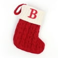 thumbnail image 2 of Kedshhgu Exquisite Red Christmas Stocking Set, Small Xmas English Letters Hanging Stockings, for Christmas Party Decoration New Year Party Gift Favors Supplies, 2 of 3