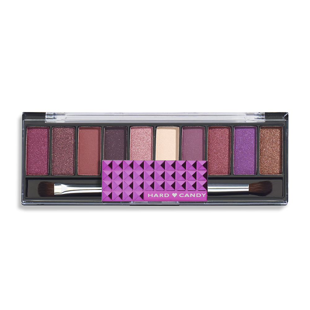 Hard Candy Top Ten Eyeshadow Palette, Berry Delish .4 oz