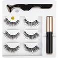 thumbnail image 1 of Magnetic eyeliner false eyelashes Kit Easy To Wear Quick Dry Liquid Eyeliner Magnetic eyeliner false eyelashes Magnetic Liquid Eyeliner False Eyelashes Tweezer Set Cosmetic Tools # 11, 1 of 7