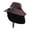 Coffee, variant on Solar Fan Hat Wide Brim Hat with Fan Sunscreene Neck Flap 3-Speed Outdoor Sun Hat for Fishing,Hiking,USB Solar Charging