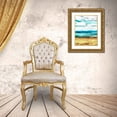 thumbnail image 3 of Saunders, Alonzo 12x14 Gold Ornate Wood Framed with Double Matting Museum Art Print Titled - Summer Love II, 3 of 4