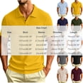 thumbnail image 4 of SEROYE Men's Knit Golf Polos Shirts Solid Short Sleeve Pullover Casual Turndown Collar Lightweight Breathable Tops (XL, Yellow), 4 of 4