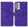 thumbnail image 1 of TECH CIRCLE Wallet Case for Samsung Galaxy A53 5G 6.5 Inch, RFID Blocking Card Slots Holder Buckle PU Leather Flip Case with Kickstand Magnetic Clasp Folio Shockproof Protective Cover,Purple, 1 of 11