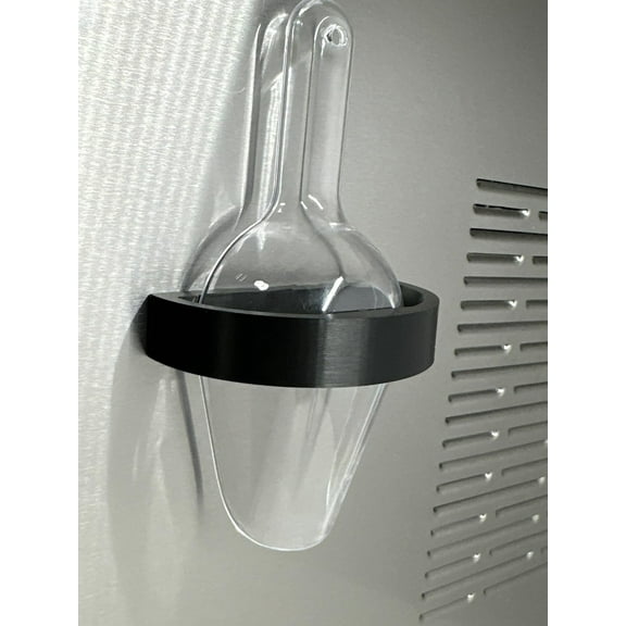 Ice Scoop Holder for GE Opal Nugget Ice Makers 1.0 & 2.0 (Black), standard