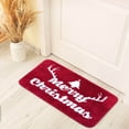 thumbnail image 6 of KOYPTL Christmas Rugs for Front Door,40*60 Soft Merry Christmas Xmas Tree Bathroom Mat Non Slip Durable Washable Absorbent Doormat,Bedroom Mat for Indoor Outdoor Porch Home Decor, 6 of 6