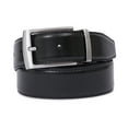 thumbnail image 2 of Men's Genuine Leather Belt with Double-sided Reversible Belts for Men 1.3inch Width, 2 of 8