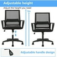 thumbnail image 2 of BestOffice Ergonomic Office Chair, Lumbar Support, Swivel Rolling for Men, Women(Black), 2 of 7