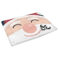 thumbnail image 2 of MKHERT Funny Christmas Quote Ho Ho Ho with Face Santa Claus Doormat Rug Home Decor Floor Mat Bath Mat 30x18 inch, 2 of 3