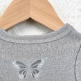 thumbnail image 5 of Eltusu Girls Tank Tops, Summer Solid Color Crew Neck Casual Sleeveless Shirts Gray Size 2-3 T, 5 of 6