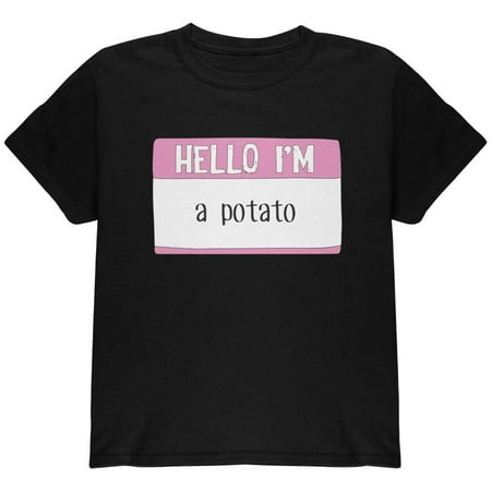 Halloween Hello I'm a Potato Youth T Shirt