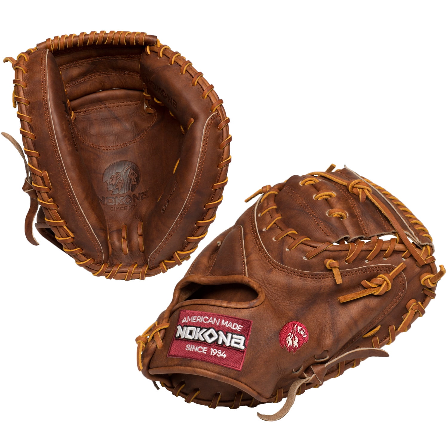 nokona catchers glove