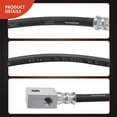 thumbnail image 5 of A-Premium Rear Inner Brake Hydraulic Hose Compatible with Select Nissan Models - Titan 2017 2018 2019, 5.6L - Replace# 46210EZ05C, 5 of 8