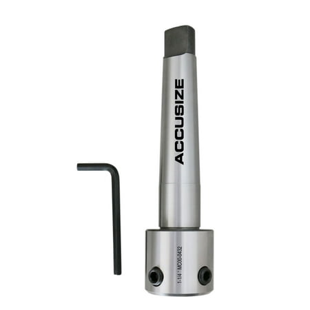 

Accusize Magnetic Drill Annular Cutter Arbor Mt4 to 1-1/4 Weldon Shank Mc00-0432