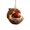 E, variant on Cute 2D Acrylic Animal Christmas Tree Hanging Ornament with Golden String for Holiday Home Decor and Party Celebration