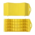 thumbnail image 2 of Wisewang 2Pcs Tire Saver Ramps Portable Highly Visible Flat Spot Flat Tire for Protection Yellow Yellow 44x20x4cm, 2 of 6
