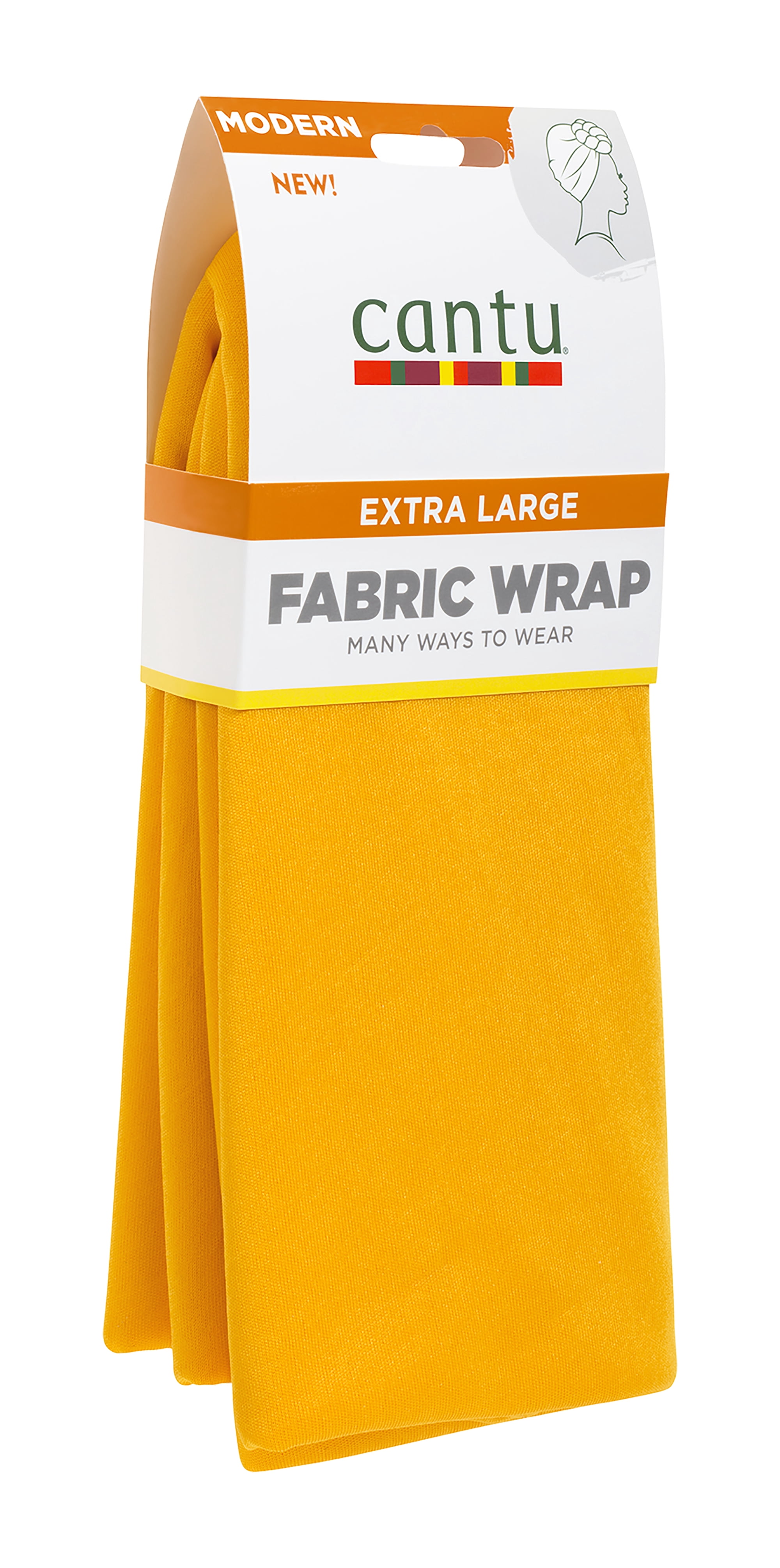 Cantu Fashion Fabric Headwrap, Yellow