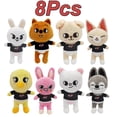thumbnail image 2 of Hot 20cm Skzoo Plush Toy Kawaii Stray Kid Cute Plush Cartoon Stuffed Animal Doll Kawaii Companion For Kids Adults Fans Gift, 2 of 4