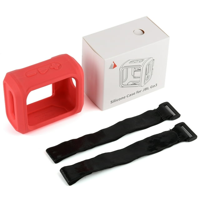 Étui de Transport Flexible Haut-Parleur de Vélo Portable Manchon de Protection Compatible pour Accessoires de Support Audio Go3 Extérieur