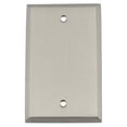 thumbnail image 1 of Nostalgic Warehouse 719997 New York Switch Plate with Blank Cover, Satin Nickel, 1 of 3