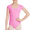 Candy Pink, variant on Capezio Short Sleeve Leotard - Girls
