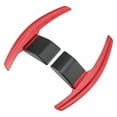 thumbnail image 3 of Paddle Shifter Extension For BMW F Series F30 F31 F32 F10 X3 X5 Aluminium Red, 3 of 10