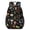 Mushroom and Butterfly, variant on Mushroom and Butterfly Black Pattern 17" School Backpacks for Teens,Waterproof Oxford Fabric,S-Shape Padded Straps for School,Travel,Hiking,Camping