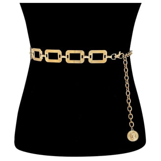 6421 Women Boho Chain Belts For Dresses Jeans Western Cowgirl Waist Links XIATIAN Women Boho Chain Belts For Dresses Jeans Western  main image 2