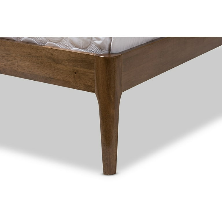 Baxton Studio Jupiter Mid-Century Modern Grey Fabric Upholstered Button-Tufted Full Size Platform Bed Baxton Studio Jupiter Mid-Century Modern Grey Fabric Upholstered Button-Tufted Full Size Platform Bed