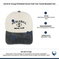 thumbnail image 5 of David & Young Unisex Pickleball Social Club Two Toned Baseball Hat, 5 of 5