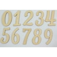 thumbnail image 2 of 1 Pc, 6 Inch X 1/8 Inch Thick Lavanderia Font Wood Numbers 8 Great For Craft Project, 2 of 3