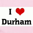 thumbnail image 2 of CafePress - I Love Durham Infant Bodysuit - Baby Light Bodysuit, Size Newborn - 24 Months, 2 of 4