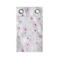 thumbnail image 1 of Cartoon Hanging Pocket Organizer, Pattern with Flowers Simple Classic Art Springtime Garden Cheerful, Printed Polyester Storage Bag with Pockets, 9" x 27", Magenta Fuchsia White, 1 of 2