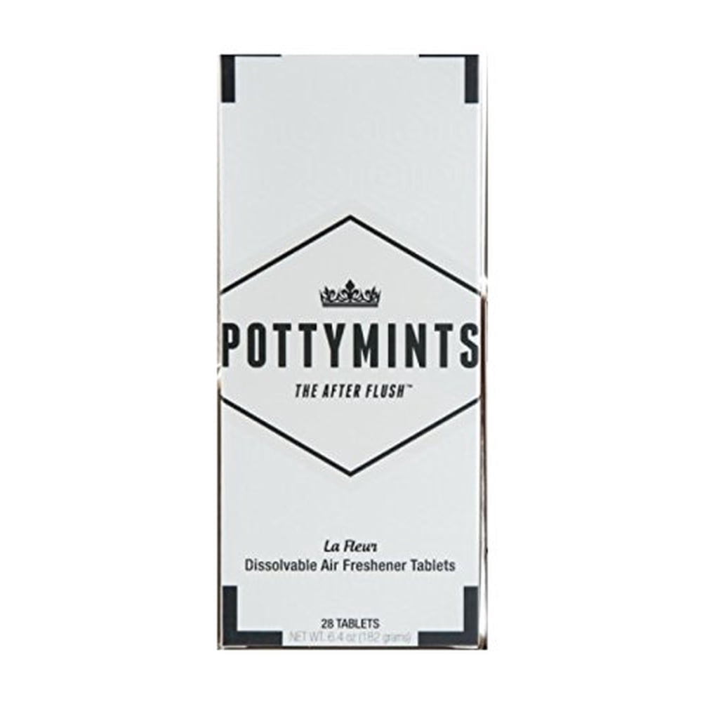 PottyMints Travel Bathroom Toilet Odor Eliminator Air Freshener Tablet