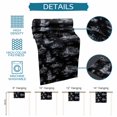thumbnail image 6 of Nautical Ship Table Runner 70 Inches, Vintage Black Coastal Lighthouse Mountain Bed Runner Dresser Scarves Tabletop for Indoor Outdoor Parties/Ceremony/Banquet, 13" x 70", 6 of 9