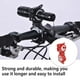 thumbnail image 3 of Yuarrent Soporte de luz Accesorios para ciclismo Lámparas de instalación práctica Soporte de montaje de lámpara Pieza reemplazada Estante de Ciclismo Rojo blanco, 3 of 6