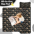 thumbnail image 4 of Paw Prints and Bones Toddler Nap Mats for Kids Preschool,Sleeping Mat Bag or Kids,Toddler Sleeping Bag,Toddler Nap Mat or Daycare, 4 of 6