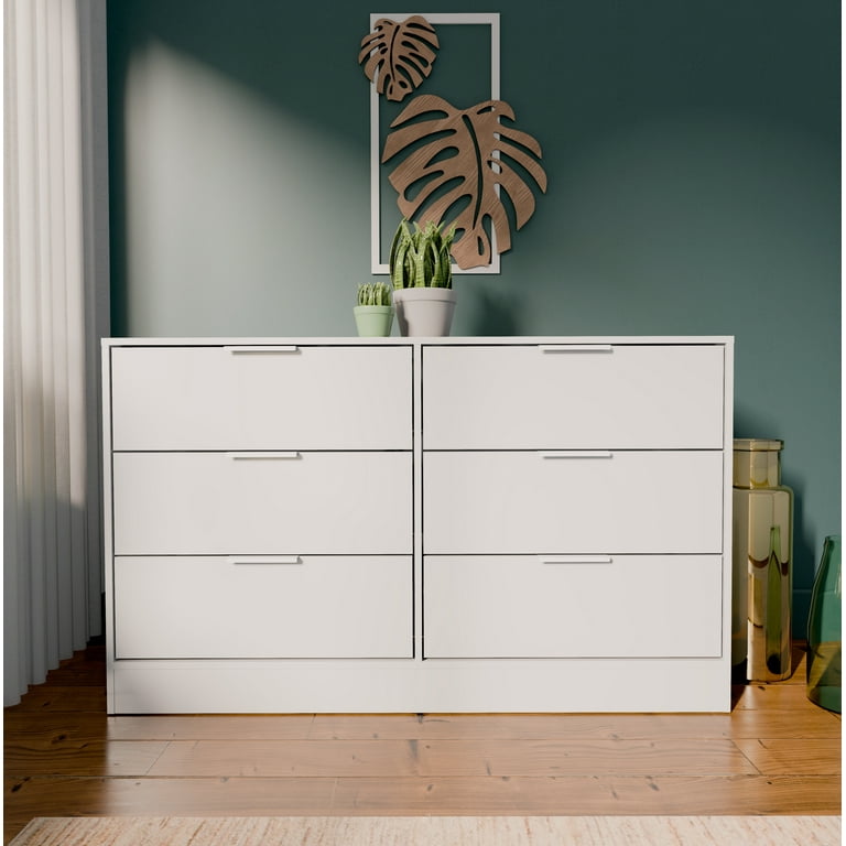 Kappesberg Fresno Bedroom Set - 6-Drawer Dresser & 2-Drawer