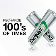 Energizer EcoAdvanced AAA Rechargeable Batteries, 4 Count