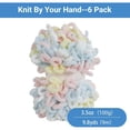 thumbnail image 2 of 6/12 Skein Bulky Loop Yarn for Finger Knitting Soft,Off The Hook Loop Yarn,No-Needle Craft Chenille Yarn for Crocheting,Royal Blue Hand-Knitting Yarn, 2 of 9