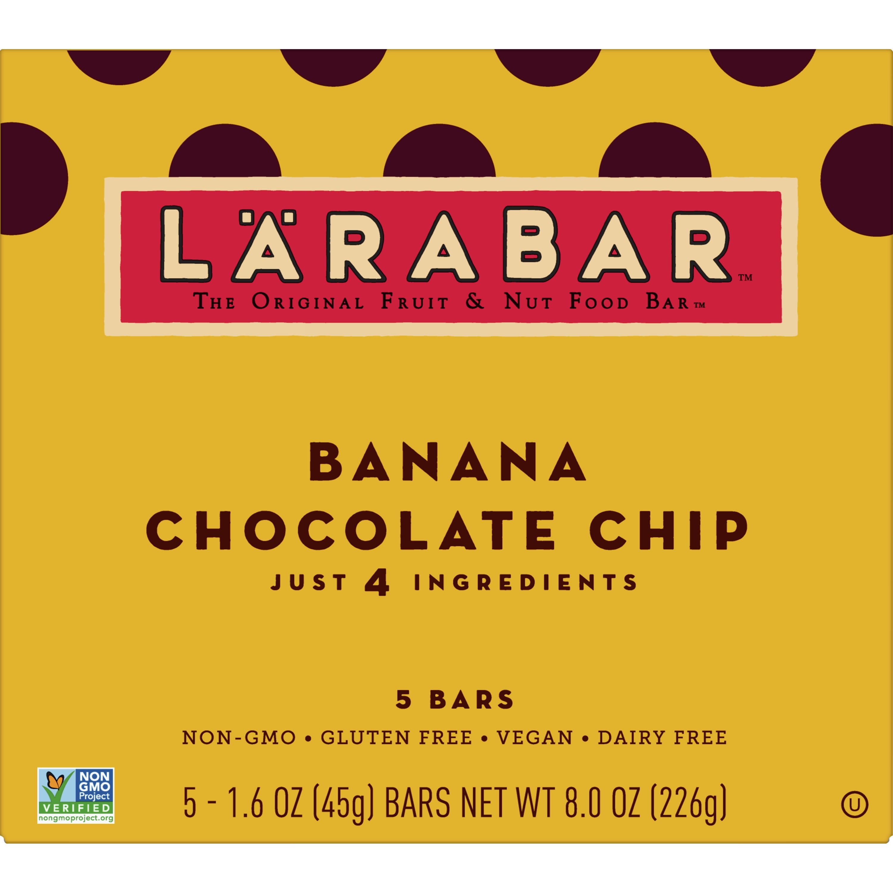 LARABAR Banana Chocolate Chip Fruit & Nut Bars