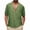 Army Green, variant on Mens Casual Button Up Shirt Solid Color Short Sleeve Collared Summer Vacation Relaxed Fit Top Summer Beach Dress Shirt